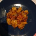 El cooksnap de Rosetti cuando hizo Pollo en salsa agridulce.
