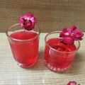 Bina Talati's cooksnap of when they made ગુલાબ શરબત(Rose Sharbat recipe in Gujrati).