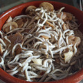 El cooksnap de Catta cuando hizo Champiñones Portobello con gulas a la cerveza.