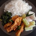 Mamta Baid का कुकस्नैप जब उन्होंने बैंगन भाजा (Baingan Bhaja recipe in hindi) बनाया था।