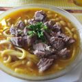 El cooksnap de Teresita Felíz cuando hizo Porotos con riendas sureñas.