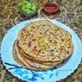 Priyanka Sinha's cooksnap of when they made আলুর পরোটা (Aloor paratha recipe in Bbengali).