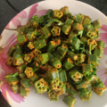 Kusum Parmar's cooksnap of when they made ભીંડા નું શાક.