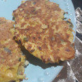 El cooksnap de Daniela cuando hizo Hamburguesas de garbanzos.