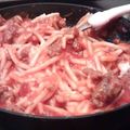 TheHogwartsLibrarian's cooksnap of when they made Meat sauce for spaghetti.