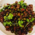 pushpalata yadav's cooksnap of when they made Gajar Matar ki Sabzi.