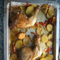 El cooksnap de MARIADELMARROSA82 cuando hizo Muslos de pollo al horno.