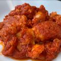 El cooksnap de Irene-Guirao cuando hizo Bacalao fresco con tomate y pimientos🍅🌶.