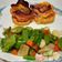 El cooksnap de Luz cuando hizo Pastelito de cebolla, jamón y queso en airfryer.