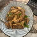 白 的 簡單的豆干炒肉絲 cooksnap