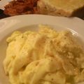 Brenda M. Castillo 's cooksnap of when they made The Fluffiest Creamiest Scrambled Eggs.