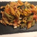 El cooksnap de Jose Chavez cuando hizo Ensalada de pasta con pavo al ajillo | ¡Plato de aprovechamiento!.