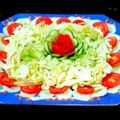 کوک اسنپ Mozhgan Azhir بعد از امتحان کردن گل رز با پوست گوجه فرنگی مناسب دیزاین.