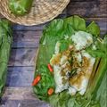 Cooksnap dari Dapoerliandra untuk resep Nasi Uduk Bakar Ayam Suwir Pedas