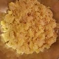 El cooksnap de Rosa OnTop cuando hizo Revuelto de patatas cocidas y pavo.