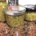 El cooksnap de bibi cuando hizo Confitura de kiwi con y sin panificadora.