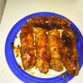 Ninafromscratch's cooksnap of when they made BBQ Bacon Cheeseburger Bombs.