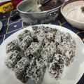 Cooksnap rosaziemah othman semasa beliau membuat Kuih Kaswi Gedik.