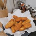 vicziánreni Cooksnap-ja, amikor elkészítette a(z) Gyors sajtkrokett receptet.