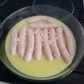 El cooksnap de Roberto marin diaz cuando hizo Salchichas a la cerveza.