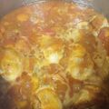 El cooksnap de jose ignacio Soria cuando hizo Muslo de pollo relleno con salsa.