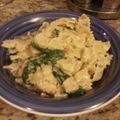 SlamminSammy0213's cooksnap of when they made Chicken florentine.