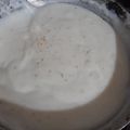 El cooksnap de Marysol cuando hizo Salsa blanca dietética.
