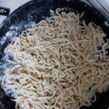El cooksnap de Sole López cuando hizo Fideos caseros súper ricos.