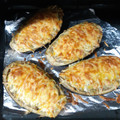El cooksnap de Ana Rendón cuando hizo Berenjenas rellenas de carne picada y bechamel.