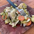 El cooksnap de denise cuando hizo Pescado empapelado con salsa de tomatillo.
