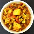 Chandra kamdar का कुकस्नैप जब उन्होंने होटल जैसी गोभी आलू मसाला (Hotel jaisi gobhi aloo masala recipe in hindi) बनाया था।