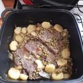 El cooksnap de hariana cuando hizo Bifes a la criolla....