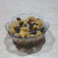 El cooksnap de Lady Marmalade cuando hizo Compota de manzanas y uvas pasas al microondas y sin azúcar 🍎🍇.
