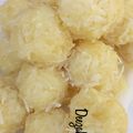 Deezah Sulaiman Omar's cooksnap of when they made Coconut Balls OR Coconut Mithaai.