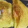 Nalini Shankar's cooksnap of when they made ஓட்ஸ் பச்சைப்பட்டாணி சீலா(oats and peas dosa recipe in tamil).