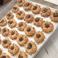 Cooksnap dari Aning Zamy untuk resep Thumb print cookies / kue kering kacang cokelat