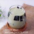 Cooksnap dari Ika Wardani untuk resep Grass jelly choco milk