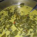 Cooksnap dari Claudya untuk resep Sayur Daun Singkong Kuah Santan