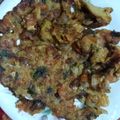 Sheenay Khan's cooksnap of when they made Onion omelette with bread.