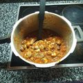 El cooksnap de Luis Felipe Alanzor cuando hizo Caracoles con salsa picantes.