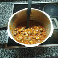 El cooksnap de Luis Felipe Alanzor cuando hizo Caracoles con salsa picantes.
