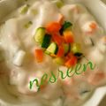 Nesreen Elgendy's cooksnap of when they made سلطه خيار مع لبن.