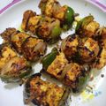Arti Gupta's cooksnap of when they made Peri Peri Paneer Tikka.