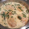 El cooksnap de Fátima Camino cuando hizo Pollo estilo «facebook» con nata.