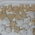 El cooksnap de Romina De Ruiz cuando hizo Glasé real para decorar cookies.