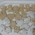 El cooksnap de Romina De Ruiz cuando hizo Glasé real para decorar cookies.