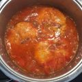 El cooksnap de Evuxi cuando hizo Merluza en salsa de tomate.