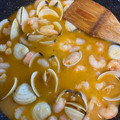El cooksnap de The Blondie Kitchen | Silvia cuando hizo Almejas a la marinera a mi manera.