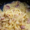 Melissa Cumine's cooksnap of when they made My Favorite Pasta Carbonara.
