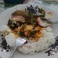 Cooksnap dari dzul khairina tamimi untuk resep Ikan Tuna Fillet Kuah Kuning With Kemangi